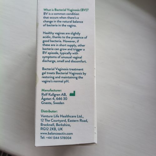 4x Boxes Balance x7 Activ BV Treatment Gel- 5ml Tubes  — image 6