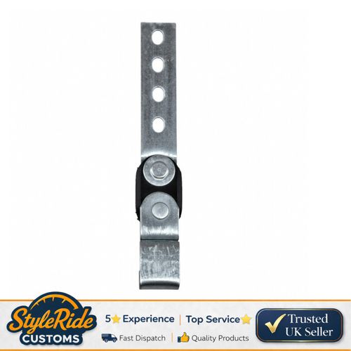 245MM UNIVERSAL STEEL RUBBER EXHAUST MUFFLER HANGER STRAP BRACKET MOUNT HOOK — image 2