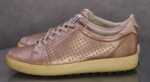 ECCO Women's Street Spikeless Sneakers Golf Shoes Size EU 39 US 8-8.5 Leather — image 2