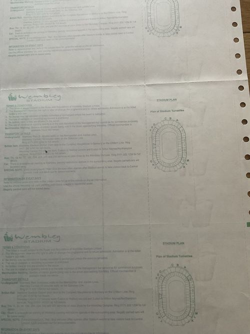 elton john billy joel ULTRA RARE Ticket printers proofs genuine 1998 — image 3