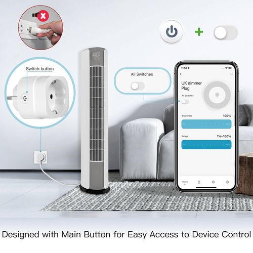NEW Smart Dimmer Socket APP Control Voice Control For Alexa Google Dimmer Plug — image 12