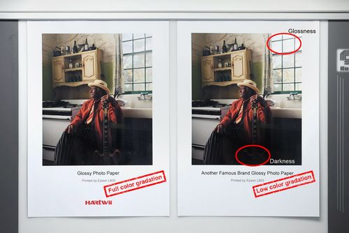 Thick A4 300Gsm High Glossy Photo Paper Inkjet Paper Inkjet Printing Hartwii  — image 9