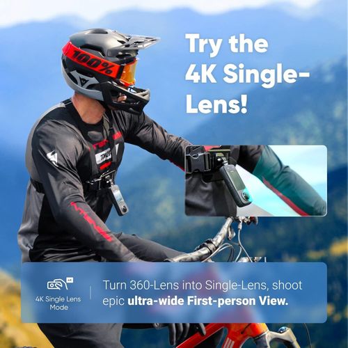 Insta360 X3 5.7K 360 AI Action Camera 4k Waterproof Touchscreen  — image 4