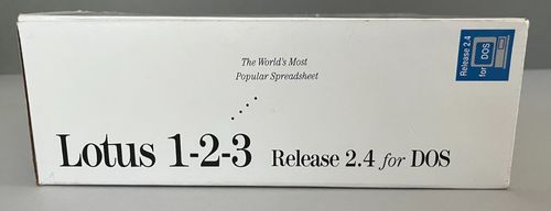 Vintage 1992 Lotus 1-2-3 Release 2.4 for DOS package, disks, manuals, very good — image 6