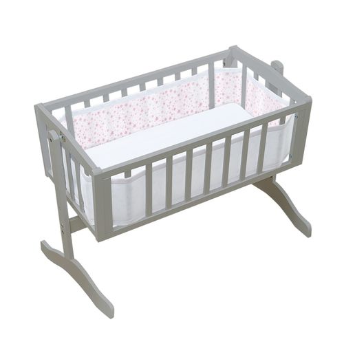 BreathableBaby Classic 3mm Breathable Mesh Liner For Cribs & Cradles Twinkle — image 17