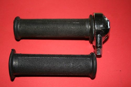 CLASSIC 7/8TH THROTTLE METAL TWIST GRIP SET BSA NORTON AJS MATCHLESS