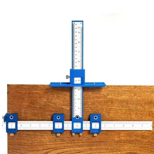 Cabinet Hardware Jig Adjustable Drill Guide for Knobs Handles Drawer Pulls ⭐ — image 18