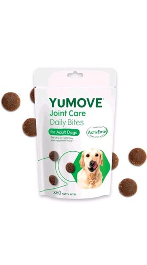 Yumove Joint Supplement for Dogs, Daily Bites for Joint Care, Essential Dog Hip 