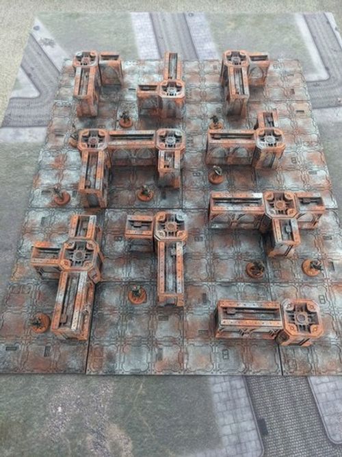 Suitable for Warhammer 40K Kill Team Necromunda Industrial terrain scenery setup
