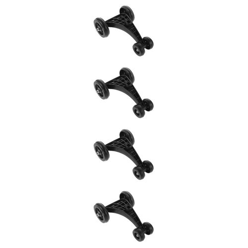 Kids Wiggle Car Replacement Wheels Durable Plastic Black Flexible Front Wheels — image 7