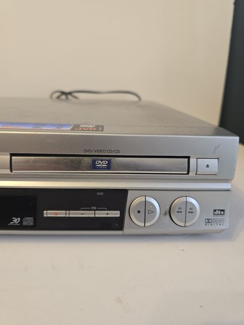 JVC HR-XVS20EK VHS S-VHS DVD Combi Player Recorder - DVD Tested Working — image 3