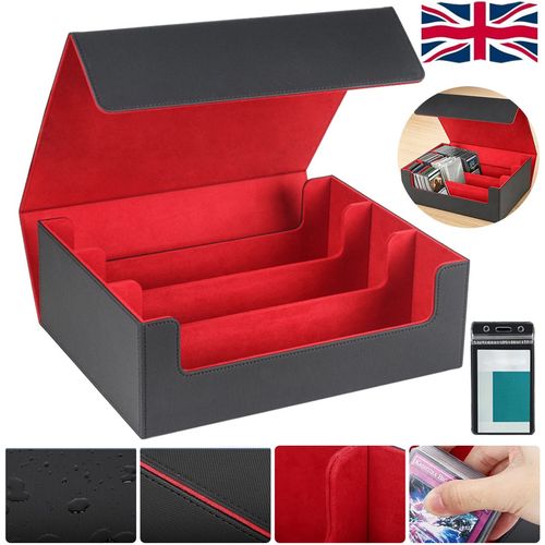1800+ MTG Card Storage Box Deck Box PU Leather Magnetic Deck For TCG Collection — image 2