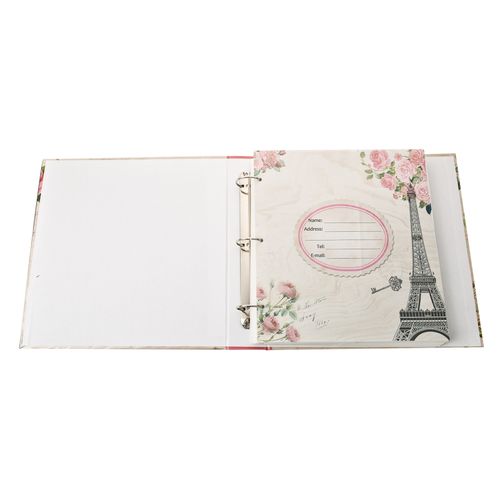 Large Travel Memories Ring binder Photo Album for 500 Photos 4' x 6'- FL500 — image 4