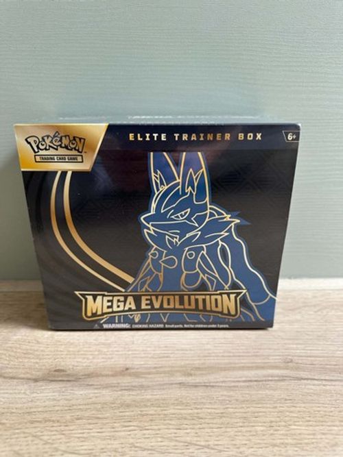 Pokemon TCG Mega Evolutions Lucario ETB Elite Trainer Box SEALED 