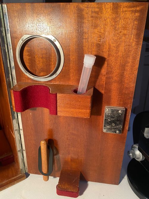Vintage Carl Zeiss Jena Binocular Laboratory Microscope 1934 With Box — image 13