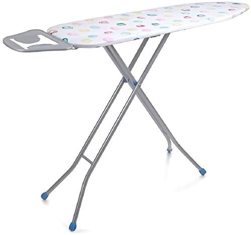 SMALL 97 x 30 CM IRONING BOARD LIGHTWEIGHT ADJUSTABLE WIDE IRON NON SLIP RACK — image 2