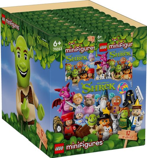 PRE-ORDER - LEGO (71053) Shrek Series Minifigures (Sealed Box Of 36) Series 30