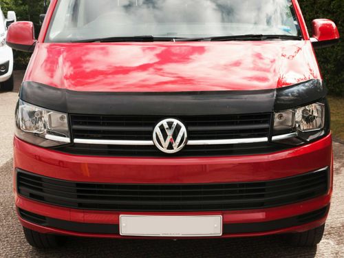 For VW T5 TRANSPORTER 2010-2015 BONNET WIND GUARD DEFLECTOR STONE PROTECTOR  BRA — image 3