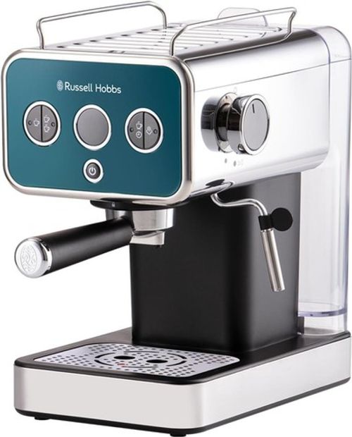 Russell Hobbs Distinctions Ocean Blue Espresso Coffee Machine