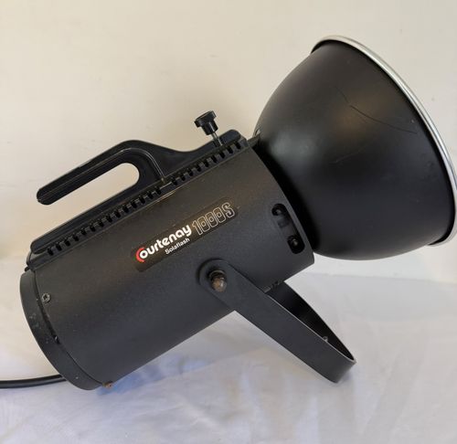 Courtenay Solaflash 1000S Studio Flash Head Working UK Photography Strobe Light — image 1