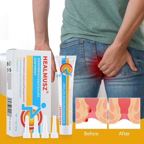 HEALMUSZ Hemorrhoid Ointment for Relief of Pain, Swelling, Discomfort, Itching — image 11