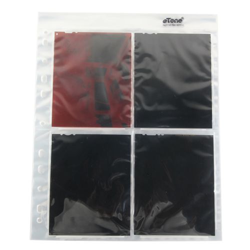 50x Acid-Free 4x5 B&W Film Photo Archival Storage Sheets Pages Slide Protector — image 3
