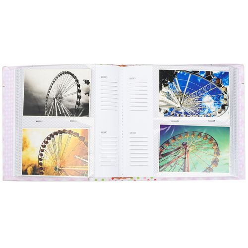 Photo album 6x4'' x 200 photos slip in memo album baby boy or girl album x 2 — image 4
