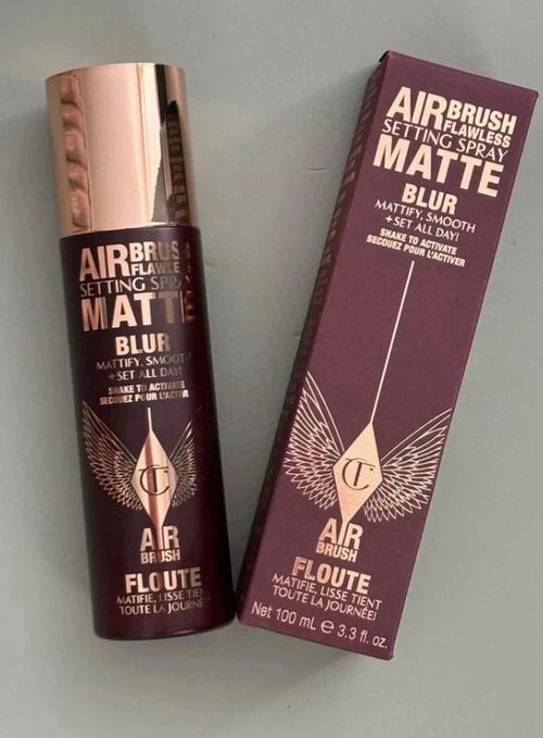 New Charlotte Tilbury Airbrush Flawless Setting Spray BLUR - Matte 100ml UK — image 1