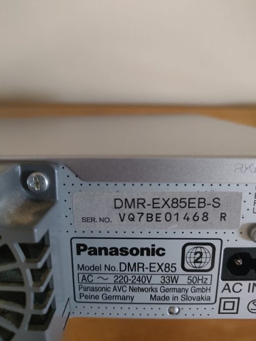 Silver Panasonic DMR-EX85 HDD DVD Freeview Recorder + Remote | Tested & Working  — image 10