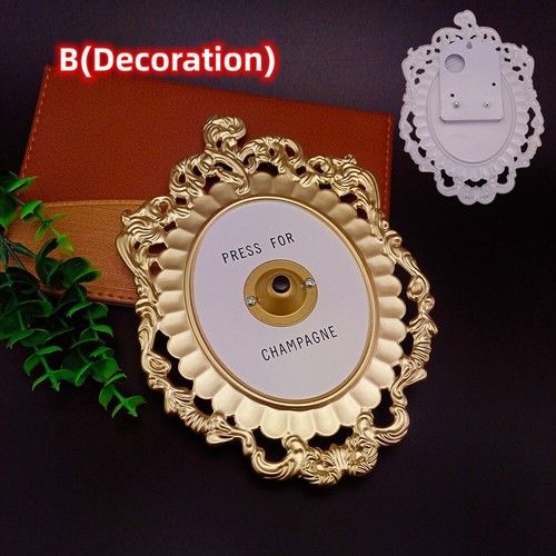 Mini Press For Champagne Button Press For Champagne Door Bell Ring Ornament Gift