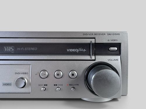 Sony DAV-D150G DVD VHS VCR Combo Home Theatre Receiver Remote Manual Tested — image 3