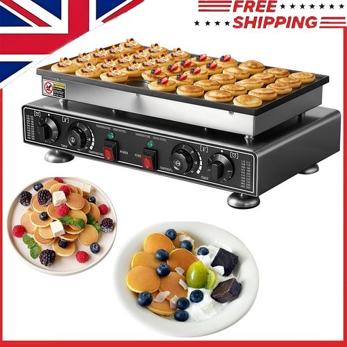 mini dutch pancake electric mini dutch waffle maker machine 50pcs mini pancake — image 1