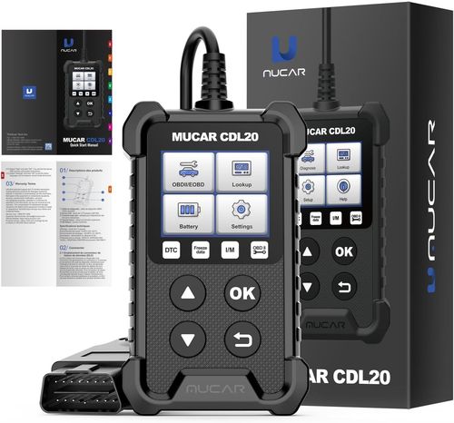 MUCAR CDL20 Car OBD2 Scanner Code Reader Check Engine Fault Diagnostic Tool UK — image 7
