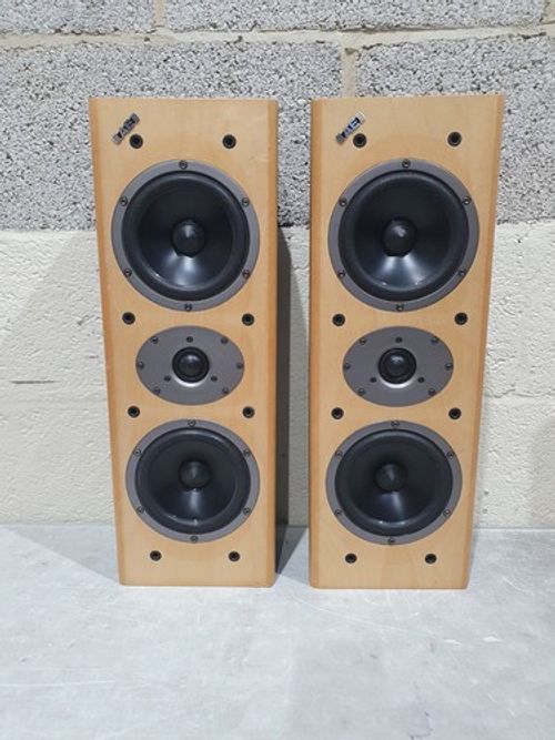 Acoustic Energy Aelite On-Wall Floorstanding Speakers Pair Brown 2-Ways Stereo