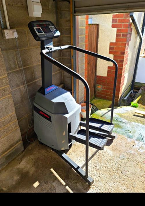 Life Fitness Stair Machine Stepper Climber Console LCD Quick Start Timer