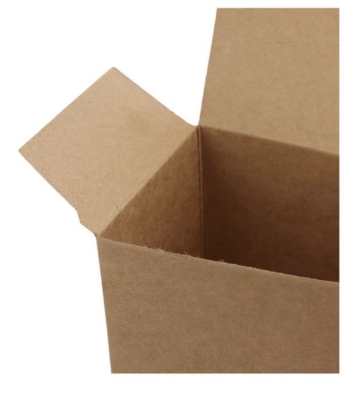 100 PCS Small Brown Gift Boxes, 7 x 7 x 7 cm Mini Kraft Square Present Boxes — image 3