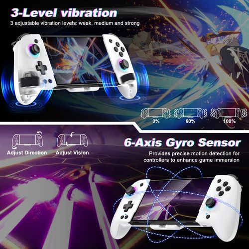 Switch Controllers for Nintendo Switch/OLED with RGB Light, Full-Size Joy-pad — image 7