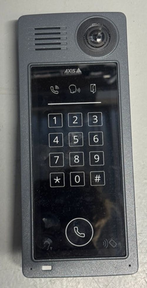 Axis A8207-VE MkII Network Video Door Station 6MP IP Intercom RFID