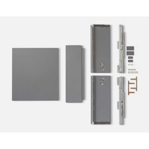 Kitchen Drawer Box Deep Matt Grey Soft Close Organiser Unit Storage 60cm — image 2