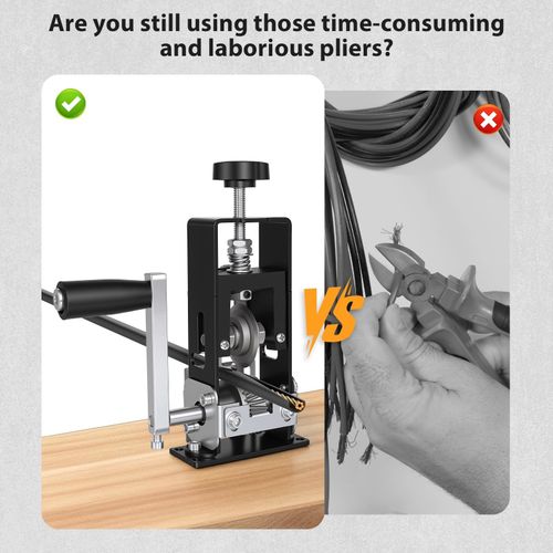 Manual Wire Stripping Machine Portable Cable Stripper Copper Recycling 2-25mm — image 8
