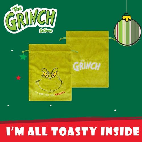 Grinch Christmas Stocking– Christmas Santa Sack - Large Festive Gift Bag 70x50cm — image 7