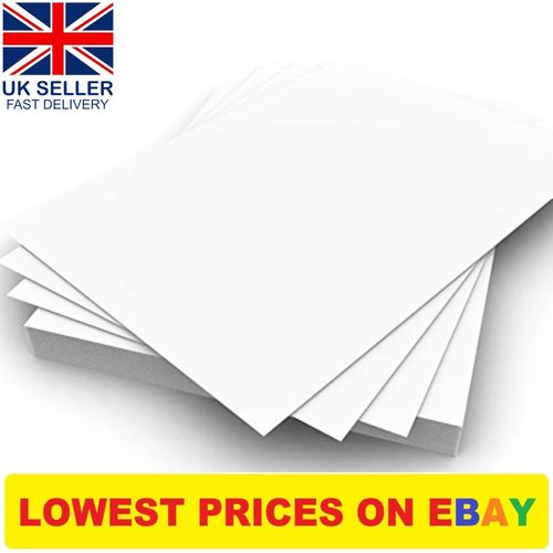 White Card Thick Matt Paper Sheets A2 A3 A4 A5 A6 Printer Copier 120gsm - 300gsm — image 21