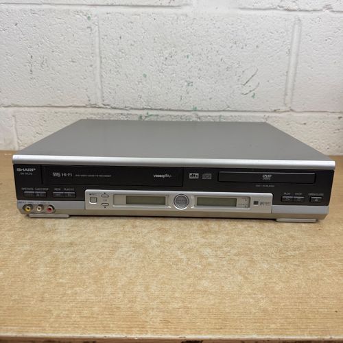 VHS Player SHARP DV-NC70H VCR/DVD Player No Remote Working NOT VHS TO DVD RECORD — image 1
