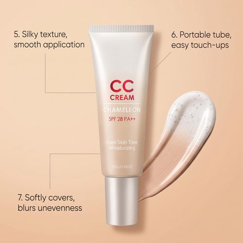 Moisturizing Seamless Color Adaptation Corrector with SPF Tinted CC Cream — image 5