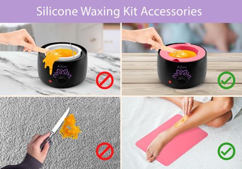 Waxing Kit for Hair removal,Wax warmer,Wax pot Hard wax 4 Pack Hard beads l UK — image 3
