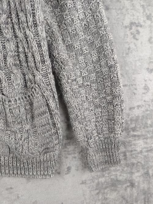 Vintage Emma Collection Cable Knit Cardigan Size S/M — image 3