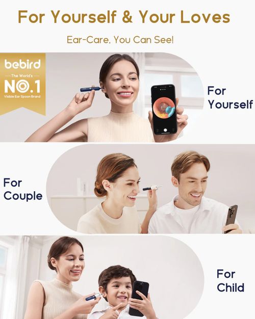 Bebird EarSight Plus Endoscope Otoscope Camera Cleaning Wax Pick Cleaner Kit — image 14
