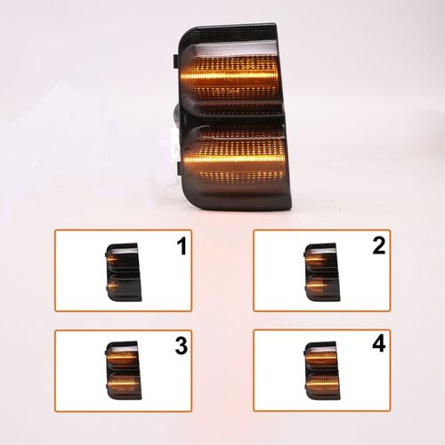 Wing mirror sequential LED indicator repeater lamps Ducato, Relay, Boxer 07 - 21 — image 13