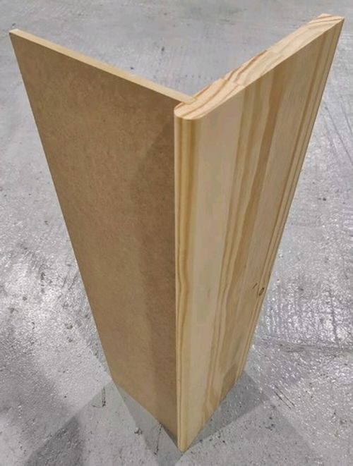 Pine Stair Treads & MDF Risers Set | 970 x 270 x 22mm Staircase DIY Kit Softwood