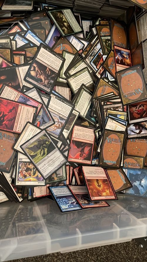 COLLECT BULK JOB LOT  1000 UNSORTED MTG CARDS  MAGIC THE GATHERING  C, U/C HOLOS — image 14
